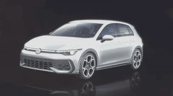 Это Volkswagen Golf GTI 2025 года. Изображения новинки &laquo;забыли&raquo; в информационно-развлекательной системе выставочного образца